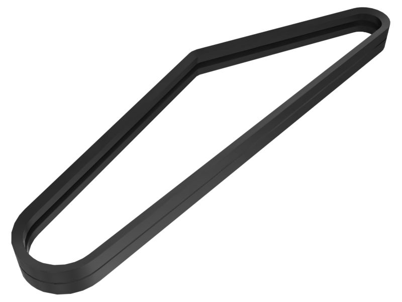 Клиновые зубчатые ремни (набор из 2 шт.)