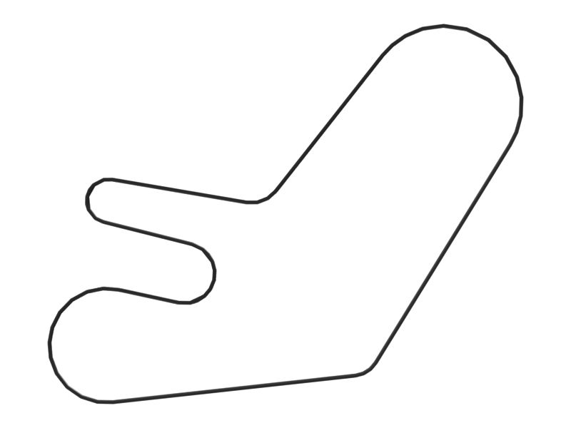 Ребристый ремень длиной 2125 мм