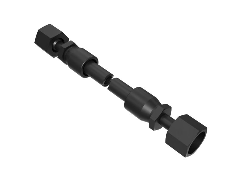 596-4051: 6.22mm Inner Diameter Turbocharger Water Tube 596-4051 Caterpillar