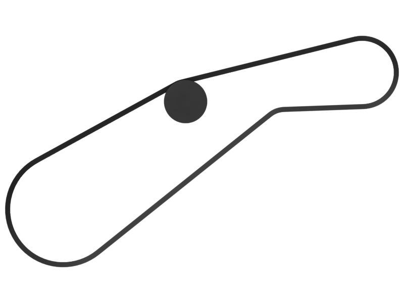 Клиновой зубчатый ремень