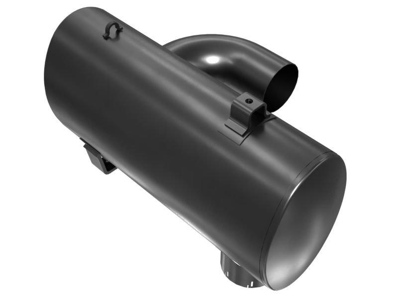 Глушитель в сборе