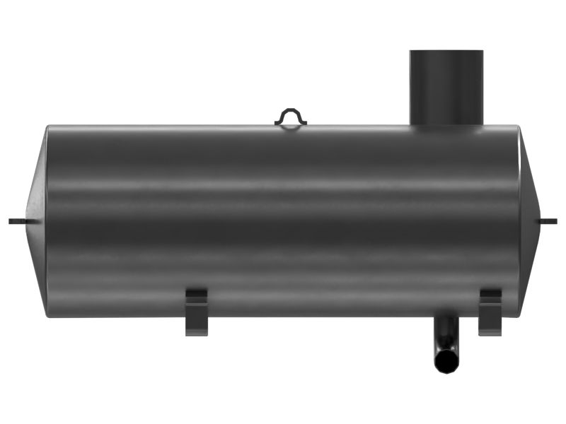 Глушитель в сборе