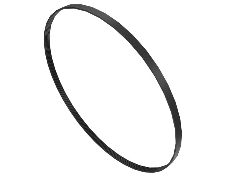 6 Ribs Engine Cooling Fan Drive Serpentine Belt