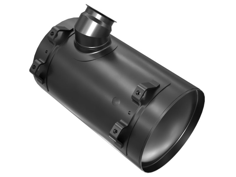 Глушитель в сборе