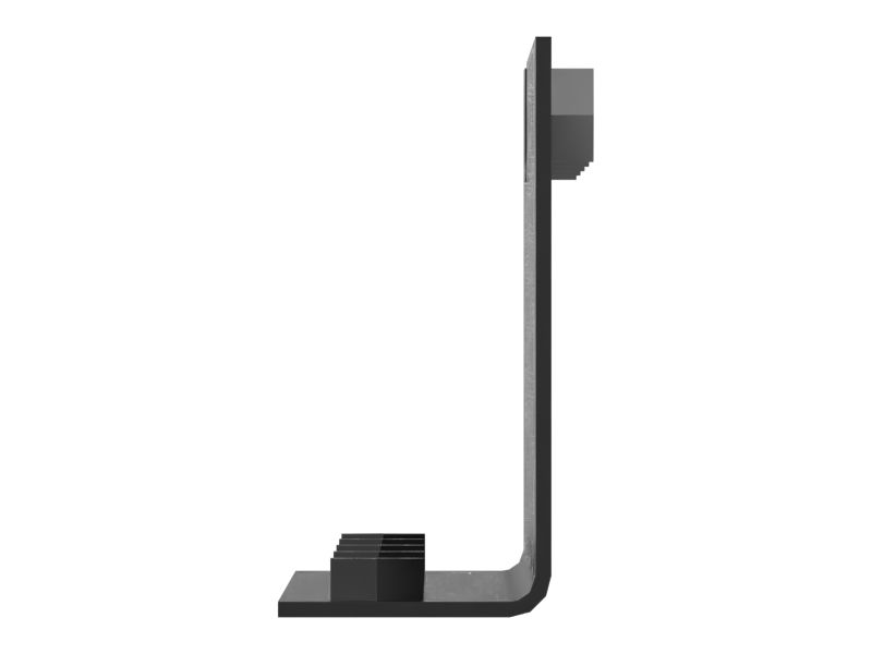 175-6672: 3mm Thick Right Hand Radiator Mounting Bracket | CATCorp
