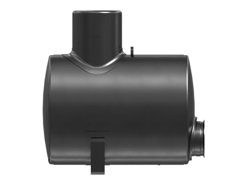 Глушитель выхлопной трубы диаметром 137,2 мм