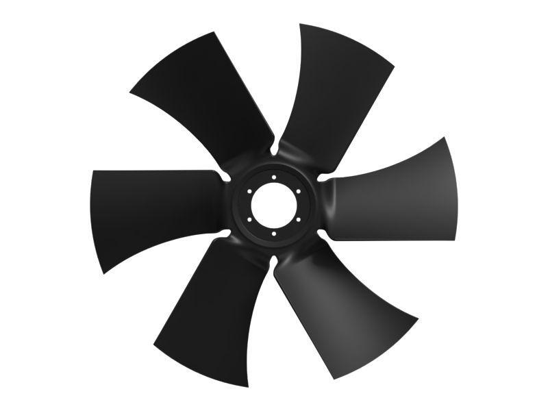 Крестовина 6-лопастного всасывающего вентилятора