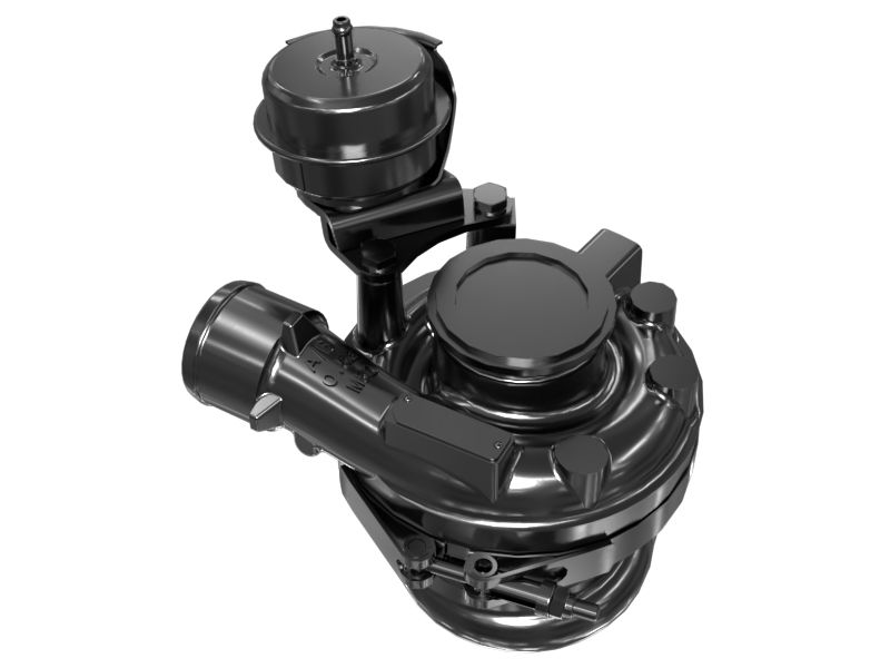 587-3257: Турбокомпрессор двигателя