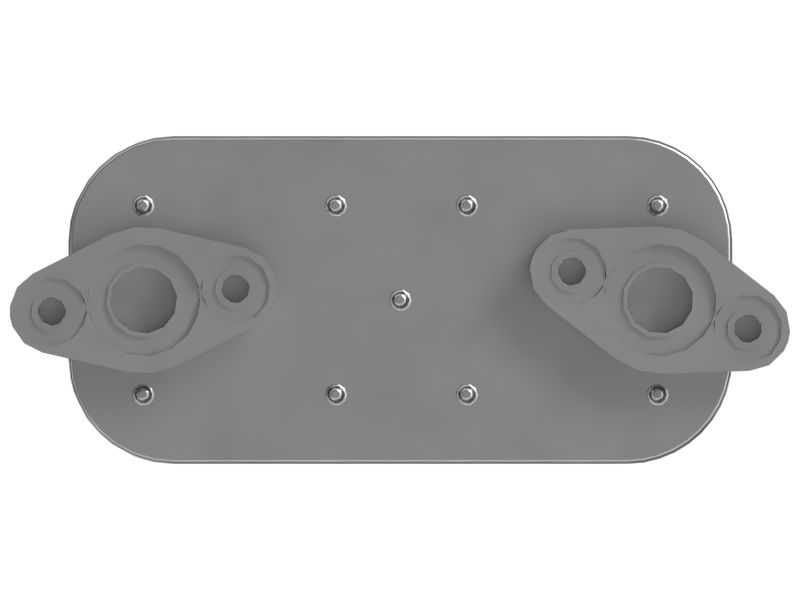 Engine Oil Cooler Core