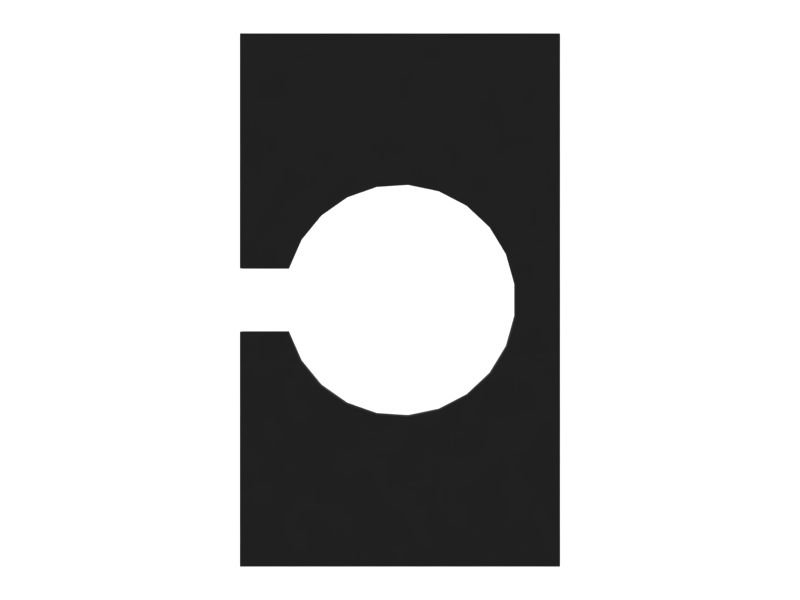 НАКЛЕЙКА "ОПАСНО".