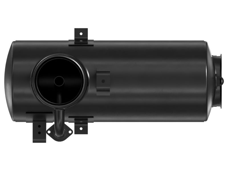 Глушитель в сборе