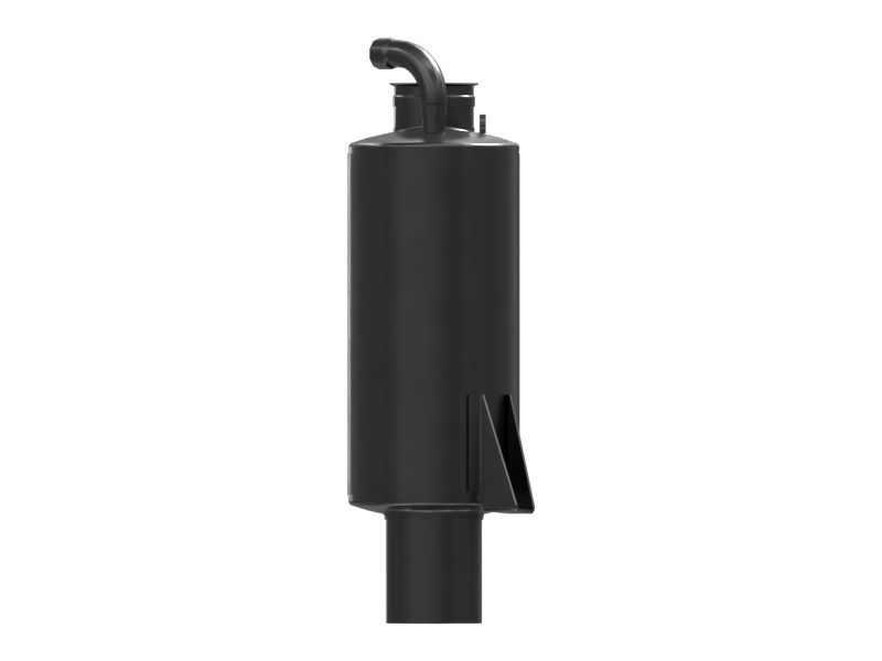 Правый глушитель