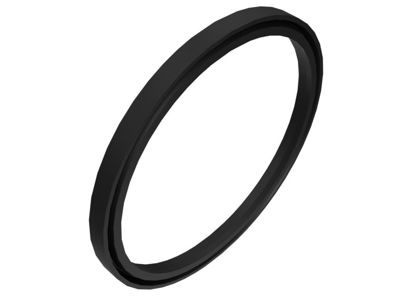 Штоковое уплотнение П-образной формы