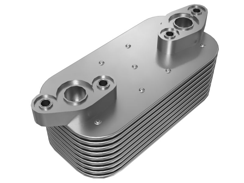 Engine Oil Cooler Core