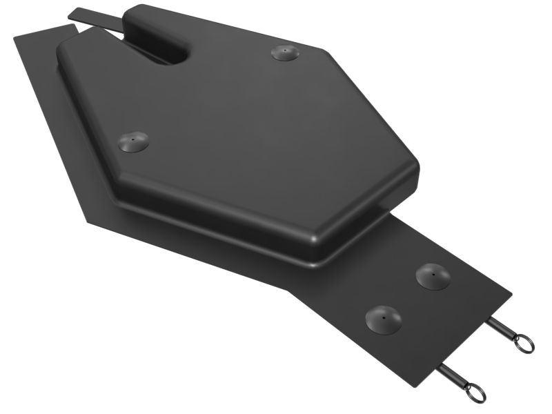 ЭКРАН В СБОРЕ НАРУЖНЫЙ