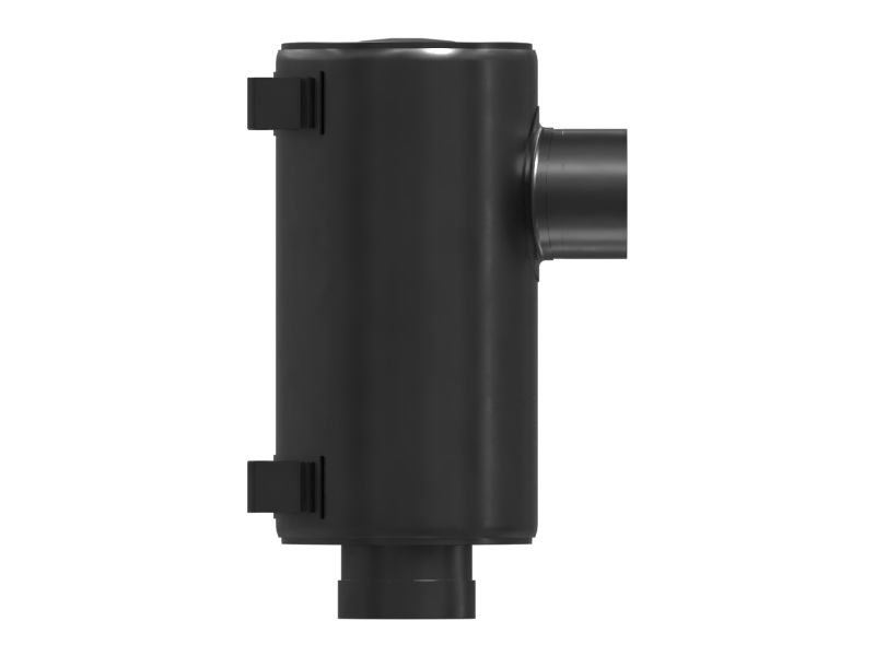 Глушитель выхлопной трубы диаметром 127,6 мм