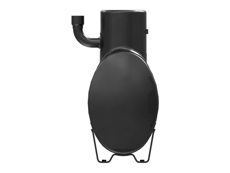 Глушитель выхлопной трубы диаметром 137,2 мм