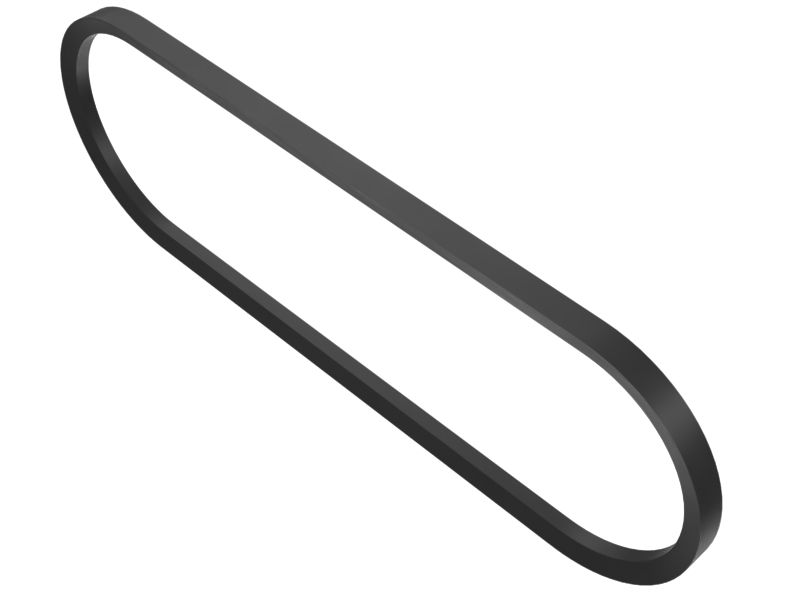 Зубчатый клиновой ремень длиной 885 мм