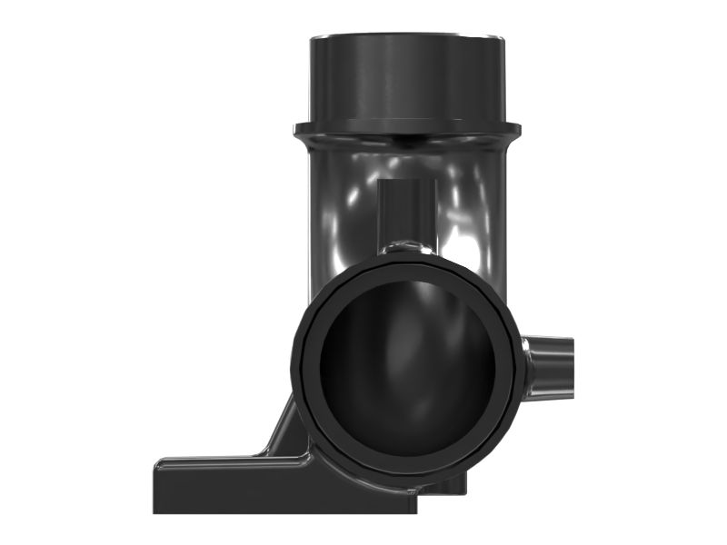 Выпускной коленчатый патрубок воздуховодов