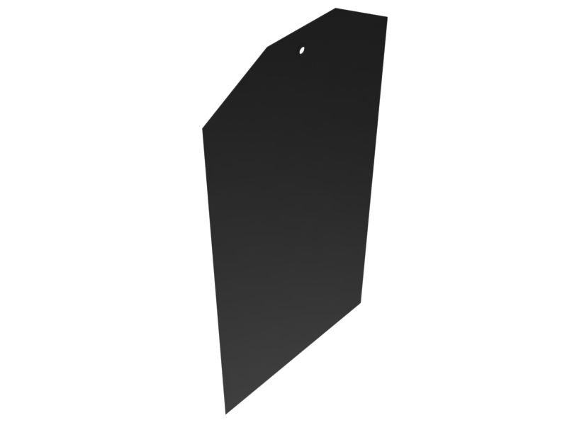 Бирка фиксатора шарнирно-сочлененной рамы