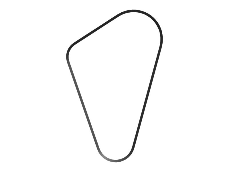 Клиновой зубчатый ремень