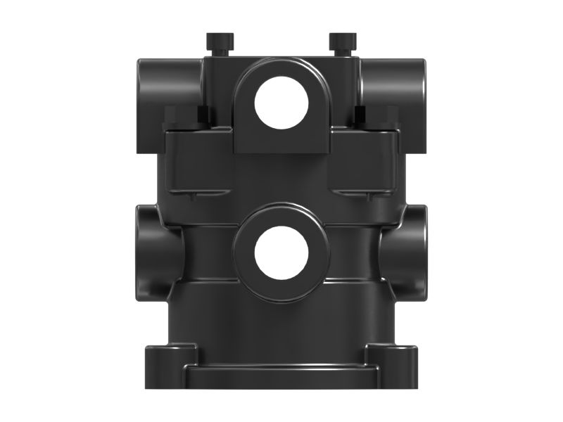 Клапан пневматического тормоза с двойным контуром