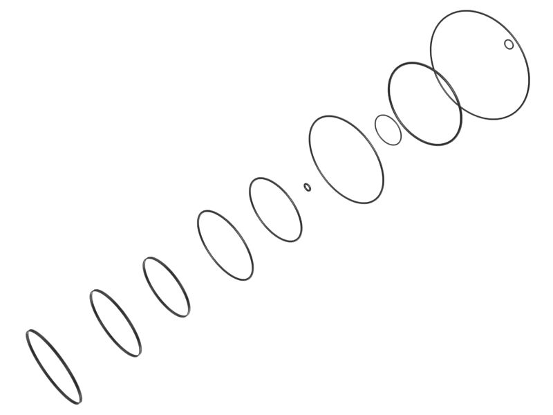 305-1866: Комплект уплотнений поршневого двигателя