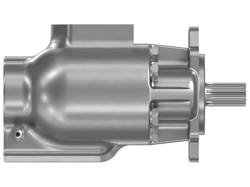 Шестеренчатый насос рабочим объемом 253,60 куб. см