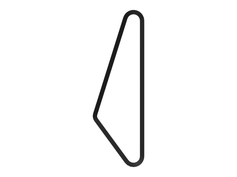 Клиновые зубчатые ремни (набор из 2 шт.)