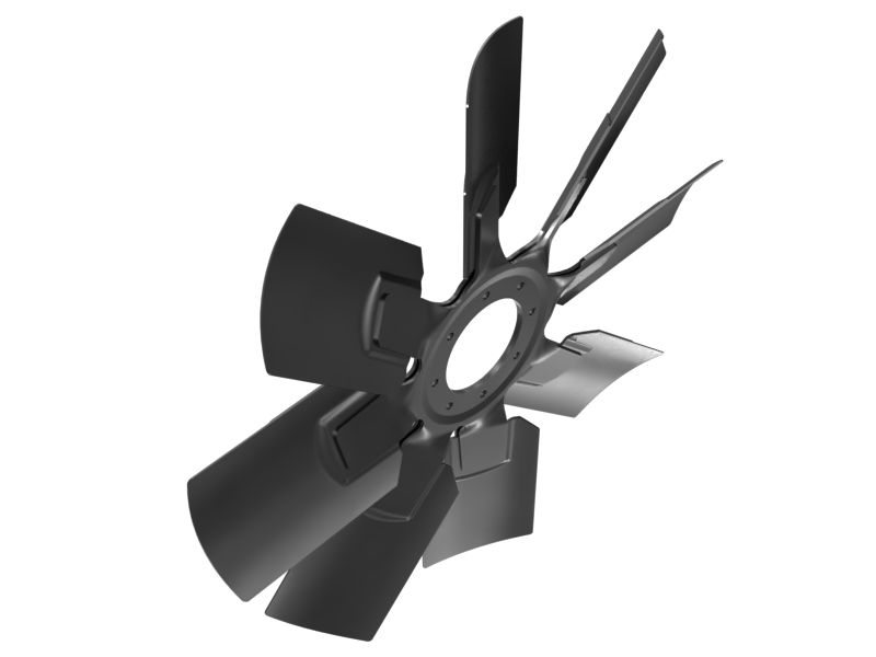 617-1501: 8 Blade Suction Fan Spider