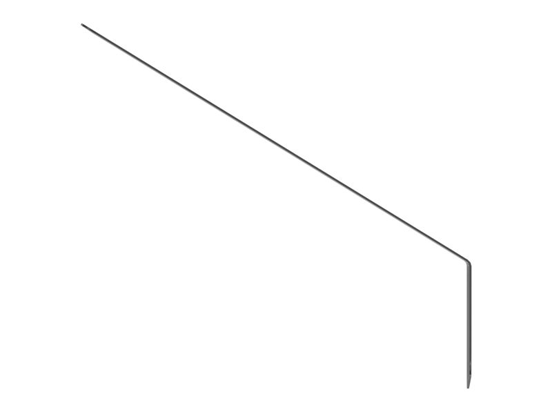 Левая решетка капота