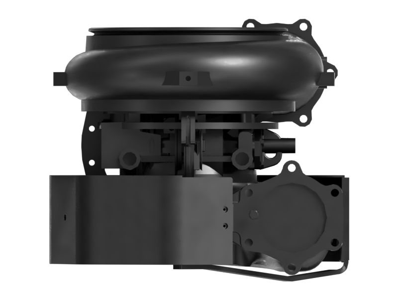 БЛОК ОСНОВНОГО ТУРБОКОМПРЕССОРА