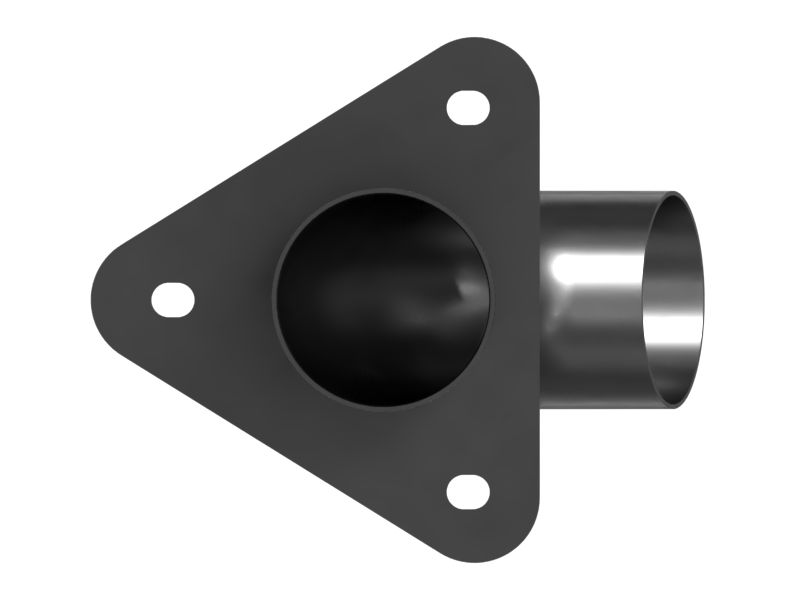 97.6mm Inner Diameter Exhaust Muffler Pipe