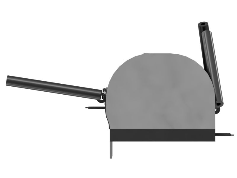 Правосторонний теплозащитный экран выпускного коллектора