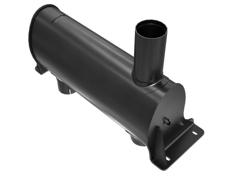 Глушитель в сборе