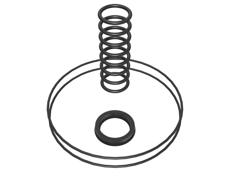 363-9869: Комплект уплотнений ступицы вентилятора
