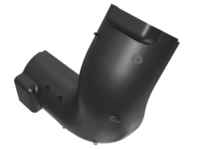 Теплозащитный экран выпуска