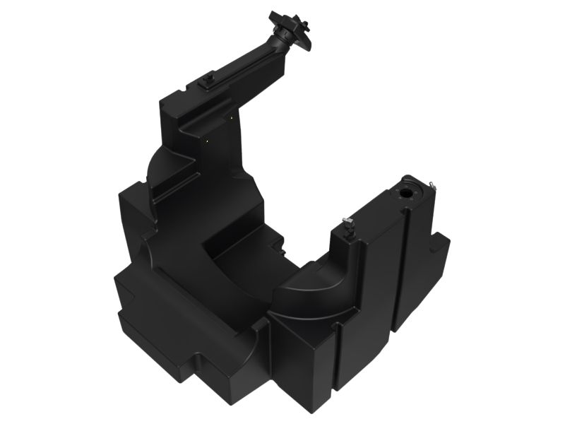 Топливный бак объемом 121 л