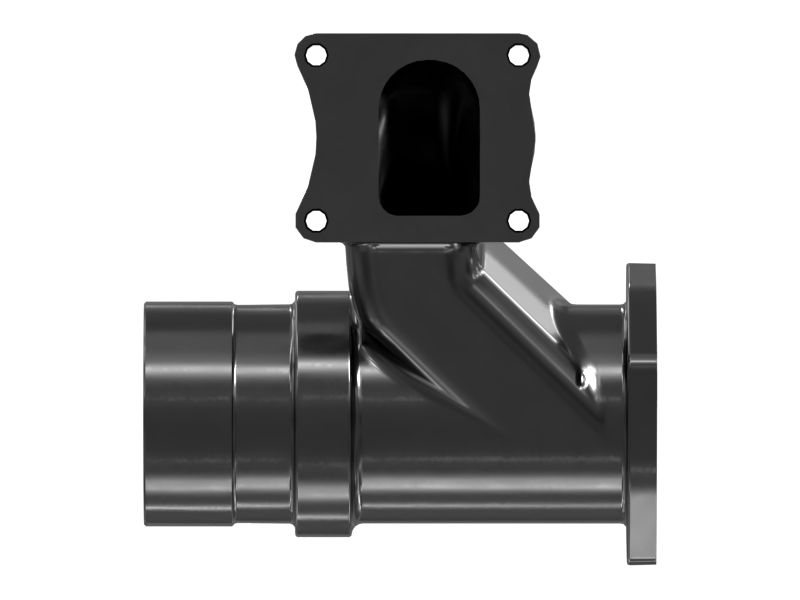 Правосторонний промежуточный выпускной коллектор