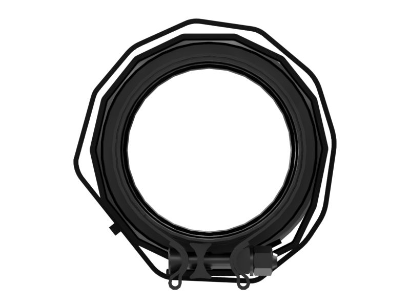 Сильфон из нержавеющей стали общей длиной 272 мм