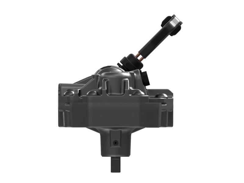 Поворотный привод выпускного клапана