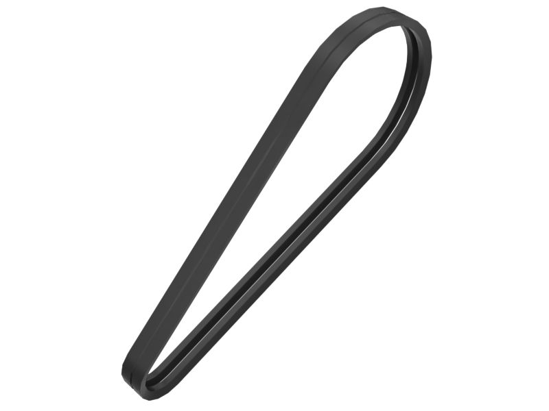 Клиновые зубчатые ремни (набор из 2 шт.)