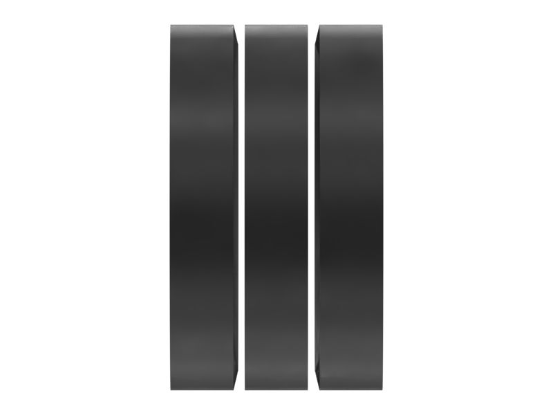 6N-6655: Ozubený klínový řemen (sada 3 kusů)