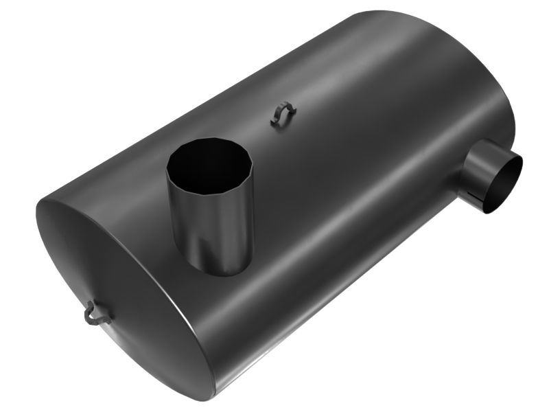 Глушитель в сборе