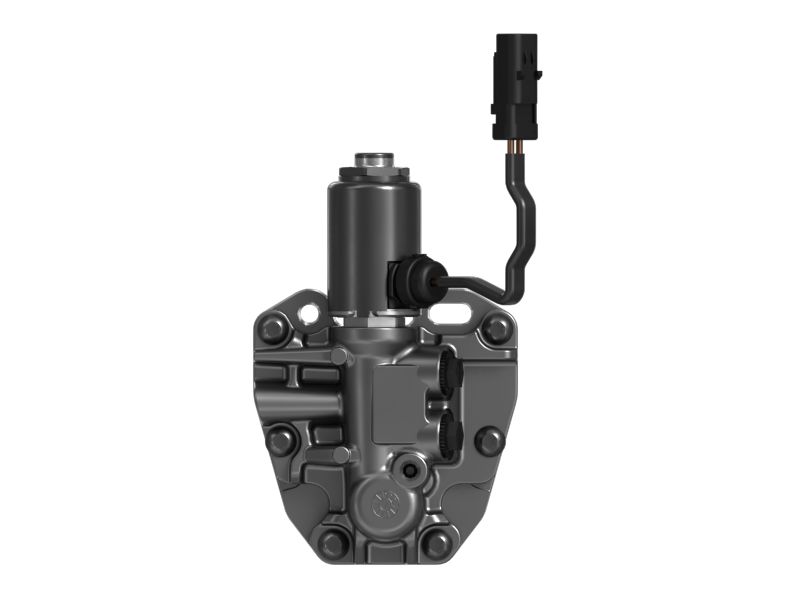 Поворотный привод выпускного клапана