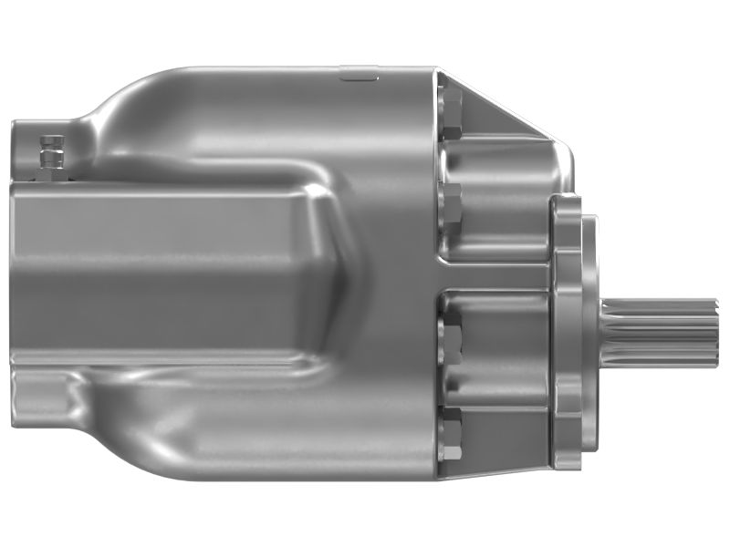 Шестеренчатый насос рабочим объемом 253,60 куб. см
