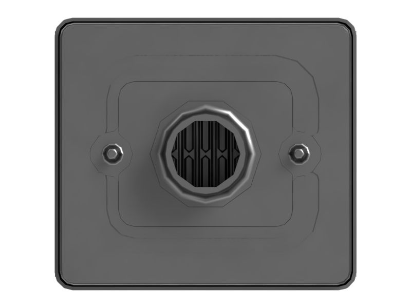 Квадратная сердцевина радиатора с волнистыми ребрами