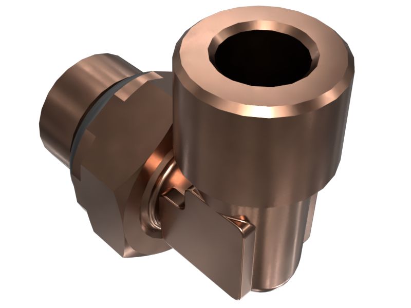 1/4" Lubrication Fitting Adapter