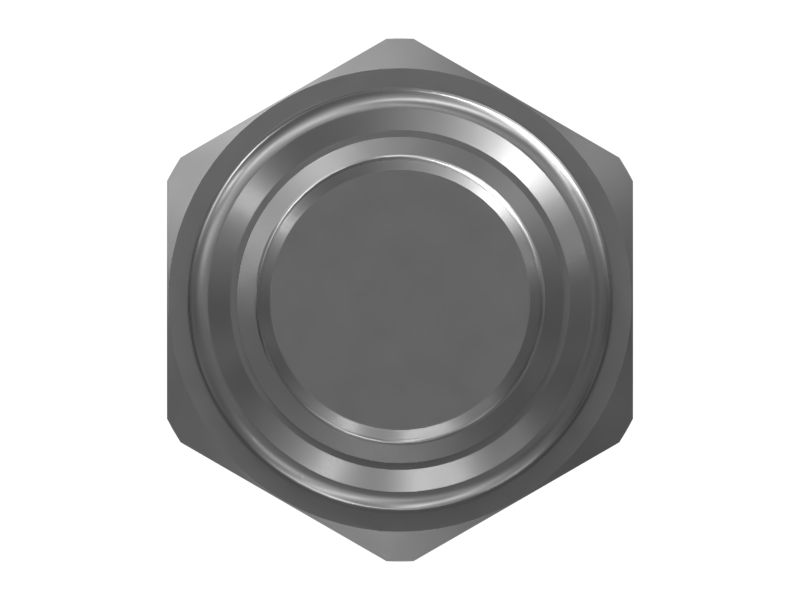 26.9mm Hex Hydraulic Manifold Block Cavity Plug