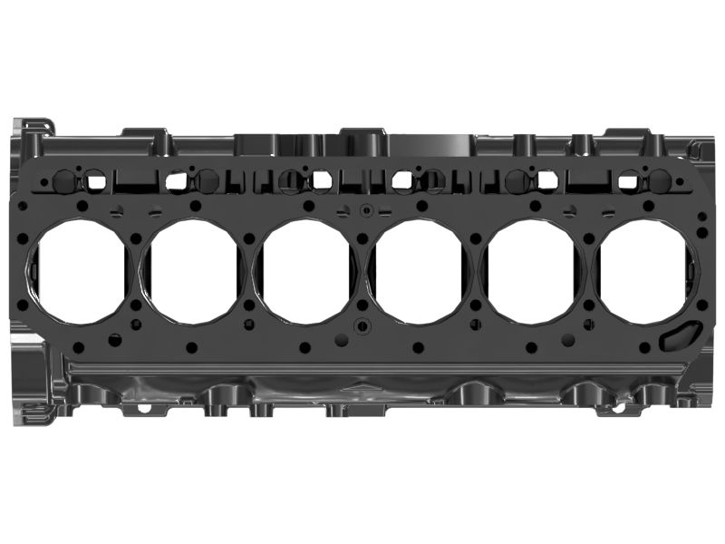 БЛОК ЦИЛИНДРА В СБОРЕ